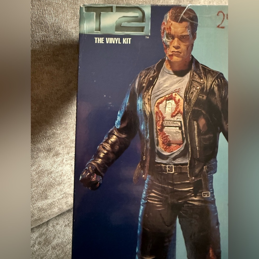 Rare! Argonaut 1/5 Scale Terminator 2 Cyberdyne 101 Type T800 Soft Vinyl Kit